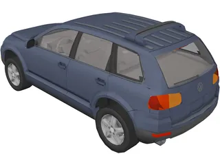 Volkswagen Touareg 3D Model