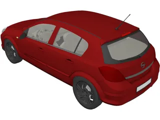 Opel Astra 3D Model