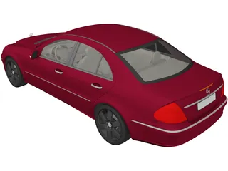 Mercedes-Benz E-class 3D Model