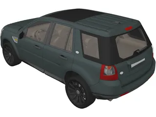 Land Rover Freelander 3D Model