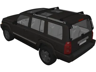 Jeep Commander 3D Model