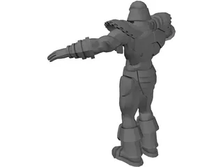 Terrax 3D Model