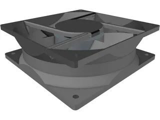 Axial Fan 3D Model