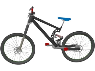 Bike Rocky Mountain RM7 3D Model