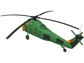 Sikorsky UH-34 Choctaw 3D Model