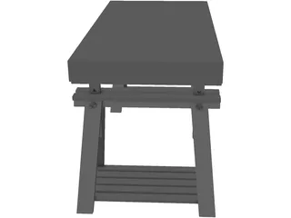 Desk IKEA 3D Model