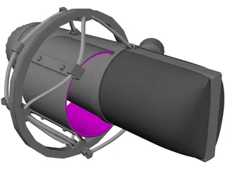 Marshall MXL Condenser Studio Microphone With Shock Mount 3D Model