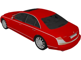 Maybach 57 3D Model