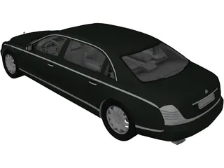 Maybach 62 3D Model