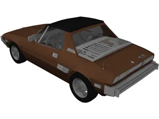 Fiat Bertone X19 3D Model