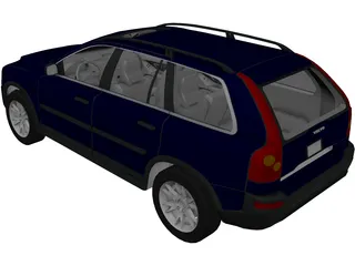 Volvo XC90 3D Model