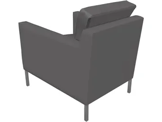 B&B Armchair 3D Model