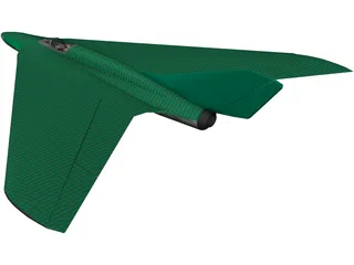 Messerschmitt Me P.1111 Prototype 3D Model