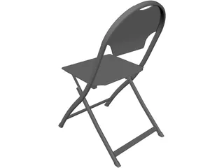 Folding Chair 3D Model