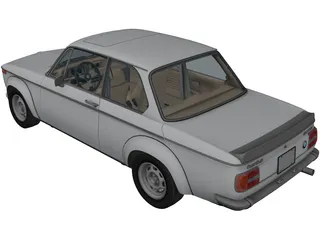 BMW 2002 Turbo 3D Model