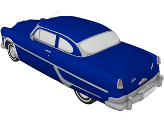 Hudson Hornet (1950) 3D Model