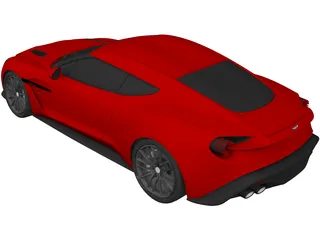 Aston Martin V12 Zagato 3D Model