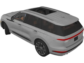 Lincoln Aviator (2020) 3D Model