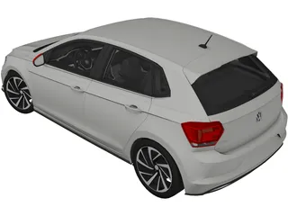 Volkswagen Polo (2018) 3D Model
