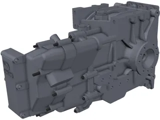 Hewland LD200 Gearbox 3D Model