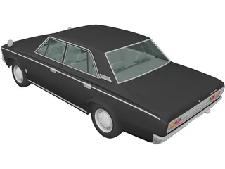 Toyota Crown (1967) 3D Model