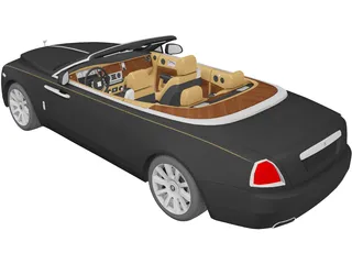 Rolls-Royce Dawn (2017) 3D Model