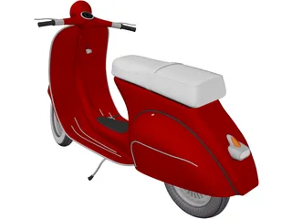 Piaggio Vespa (1962) 3D Model