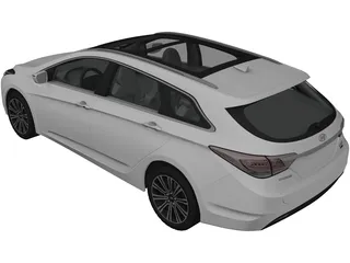 Hyundai i40 Wagon (2015) 3D Model