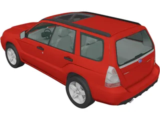 Subaru Forester (2005) 3D Model