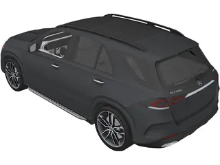 Mercedes-Benz GLE580 (2020) 3D Model