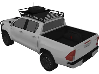 Toyota Hilux [Tuned] 3D Model