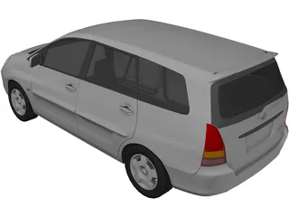 Toyota Innova (2010) 3D Model