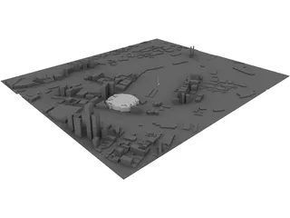 Melbourne Docklands 3D Model