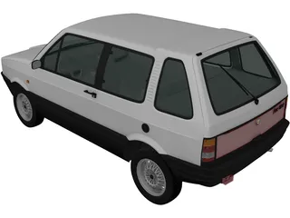 Alfa Romeo Z33 Free Time Prototype (1984) 3D Model