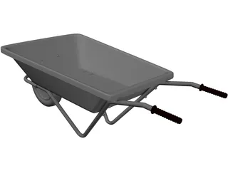 Wheelbarrow 3D Model