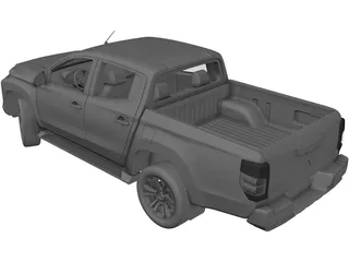 Mitsubishi L200 Triton (2021) 3D Model