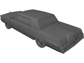 Chrysler Crown Imperial (1965) 3D Model