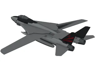 F-14B 3D Model