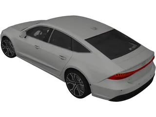 Audi A7 (2019) 3D Model