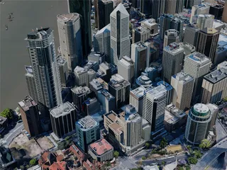 Brisbane City Center, Australia (2019) 3D Model