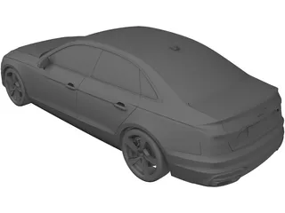 Audi A4 (2020) 3D Model