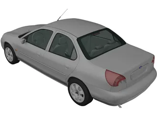 Ford Mondeo Sedan (1996) 3D Model