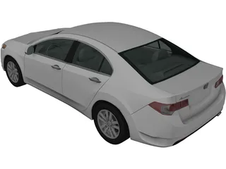 Honda Accord Sedan (2009) 3D Model