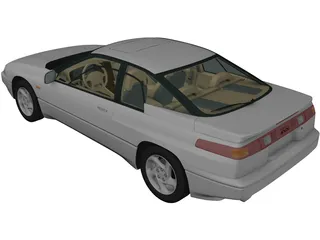 Subaru SVX (1992) 3D Model