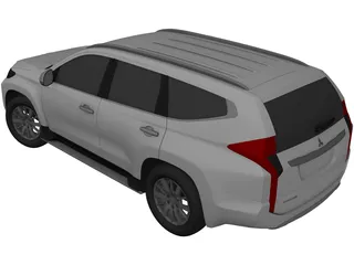 Mitsubishi Montero Sport 3D Model