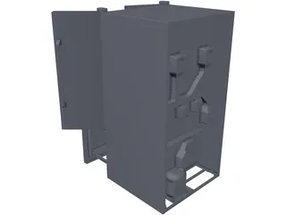 Refrigerator 3D Model