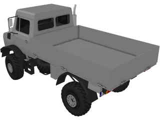 Mercedes-Benz Unimog 3D Model