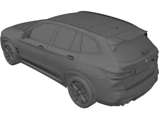 BMW X3 Competition (2020) 3D Model