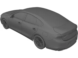 Hyundai Azera (2018) 3D Model