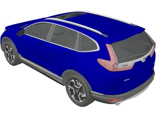 Honda CR-V Touring (2020) 3D Model